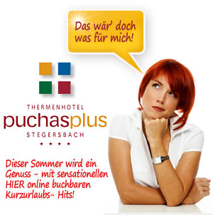 Thermenhotel Puchasplus Therme Stegersbach Sommerhit