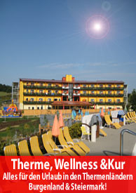 Wellnesshotels in den Thermen Österreich