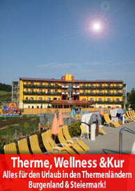 Thermenland Wellnessurlaub