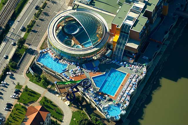 Therme Lasko im Thermenland Slowenien