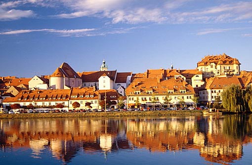 Altstadt von Maribor Slowenien