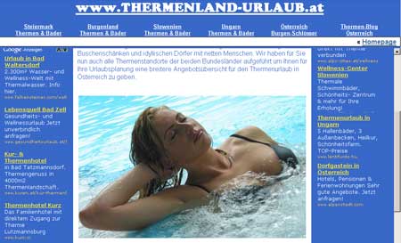 Thermenland Urlaub