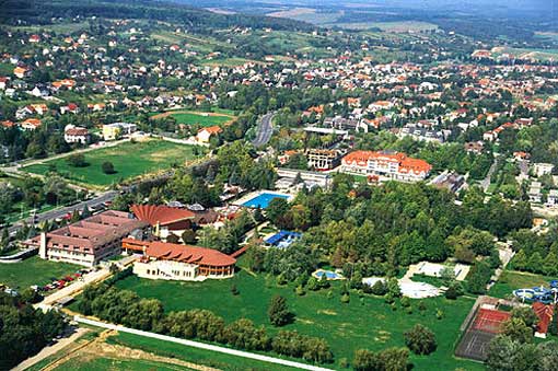 Heilbad und Therme Zalakaros am Kleinen Balaton in Ungarn