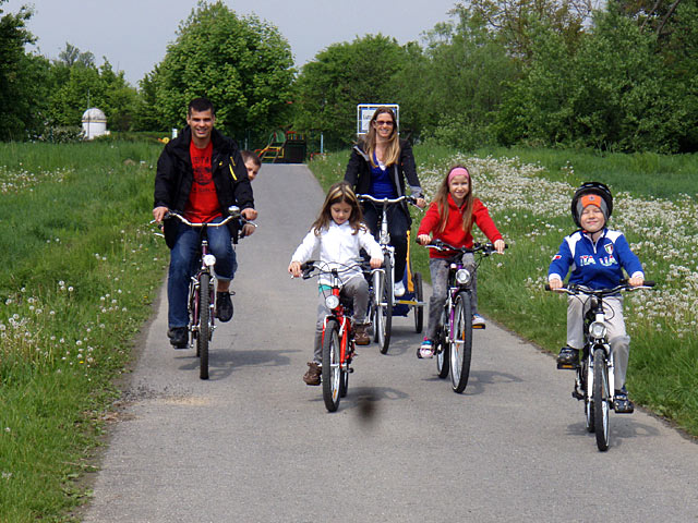 Radtour im Blaufränkischland mit Familie Koch