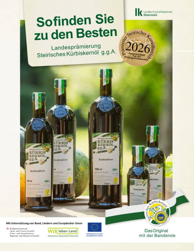 Steirisches Kürbiskernöl Die Besten der Besten